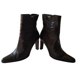Versace-Ankle Boots-Black