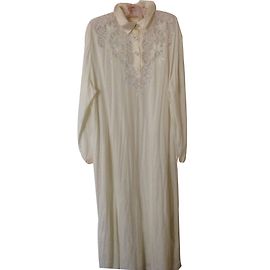 La Perla White Cotton Nightgown White