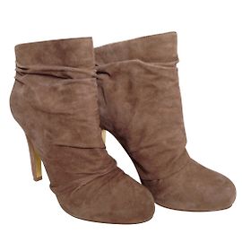 Aldo Ankle Boots Taupe