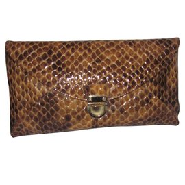 Asos Clutch bags Python print
