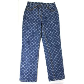 Louis Vuitton-Pantalones-Azul