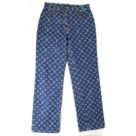 Louis Vuitton Jeans Blu