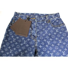 Louis Vuitton-Jean monogram-Bleu