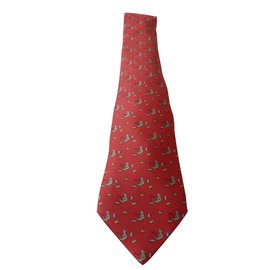Hermès-Laços-Vermelho