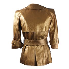 Louis Vuitton-Coats, Outerwear-Bronze