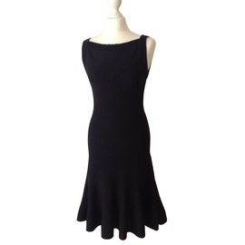 Alaïa Kleider Schwarz