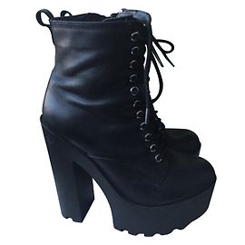 Steve Madden Ankle Boots Black