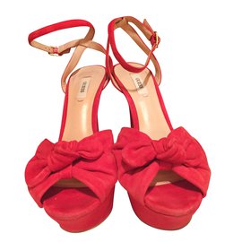 Guess-Sandales-Rouge