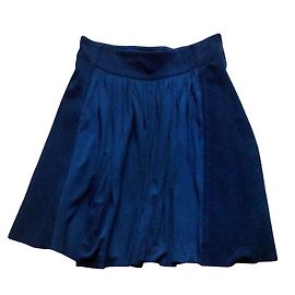 Louis Vuitton Black Viscose Skirt Size 36 Black