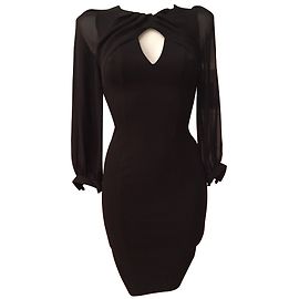 Asos Vestidos Negro
