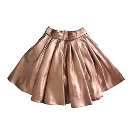Jupe patineuse Eleven Paris beige polyester Beige