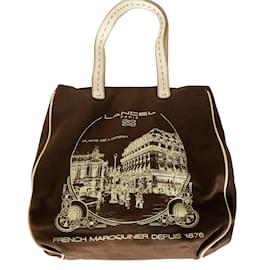 Lancel Totes Marrone