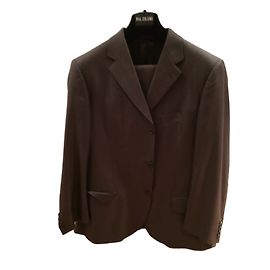 Massimo Dutti Trajes Castaño