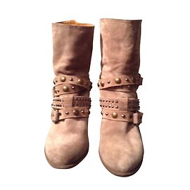 Vero Cuoio Botas Beige