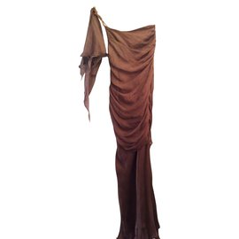 Autre Marque-Dresses-Brown