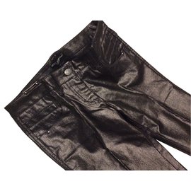 Dolce & Gabbana-Pants, leggings-Silvery