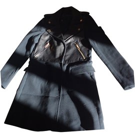 Zara-Coats, Outerwear-Black