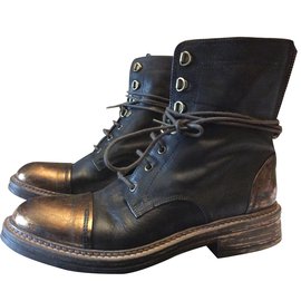 Autre Marque-Ankle Boots-Black