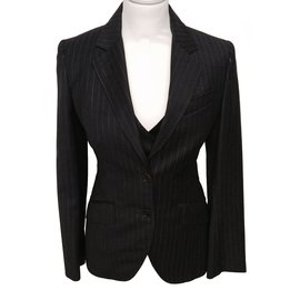 Paul Smith Black Pantsuit Grey