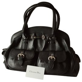 Christian Dior-Handbags-Black