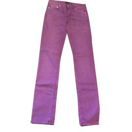 Just Cavalli-Pantalones-Púrpura