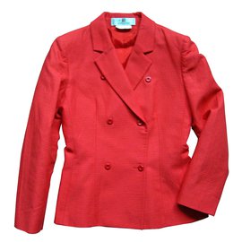 Givenchy-Jackets-Red