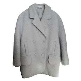 Carven Coats, Outerwear Blue