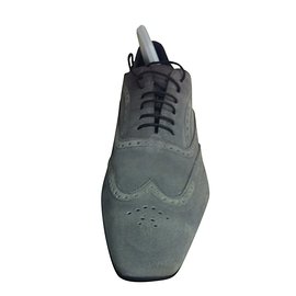 Santoni-Loafers Slip ons-Taupe