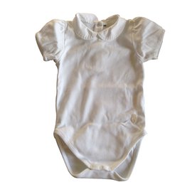Baby Dior-Bodysuits-White