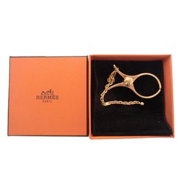 Hermès-Gloves-Golden