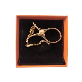 Hermès-Gloves-Golden