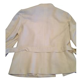 Max Mara-Jackets-Eggshell