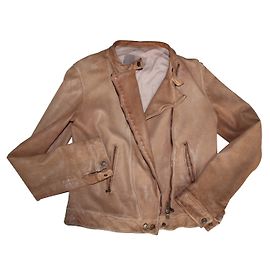 Rebecca Corsi Biker jackets Caramel