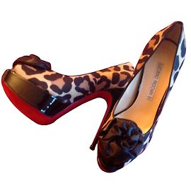 Luciano Padovan Heels Leopard print