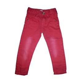 3pommes-Pantalon garçon-Rouge