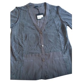 The Kooples Strickwaren Grau