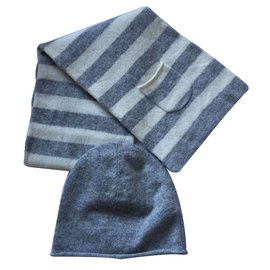 Oscar & Valentine-Scarves-Grey