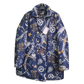 Moschino Coats, Outerwear Blue
