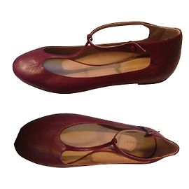 Isabel Marant Ballerinas Bordeaux