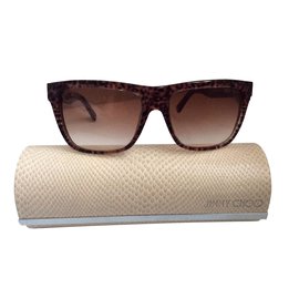 Jimmy Choo Leopard Print Square Sunglasses Leopard print