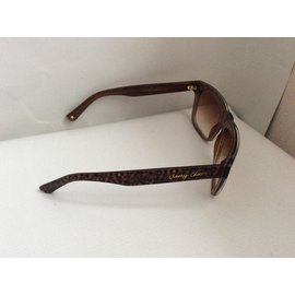 Jimmy Choo-Oculos escuros-Estampa de leopardo