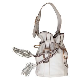 Lancel-Handbags-White