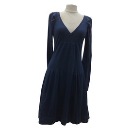 Comptoir Des Cotonniers Kleider Blau