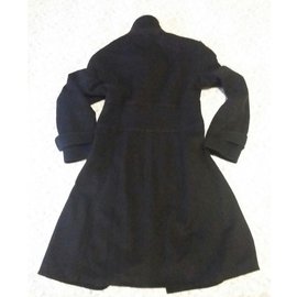 Miu Miu-Coats, Outerwear-Black
