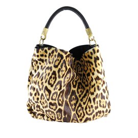 Yves Saint Laurent-Handbags-Leopard print