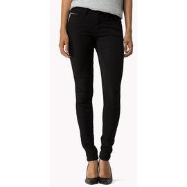 Tommy Hilfiger-High Rise Skinny-Noir