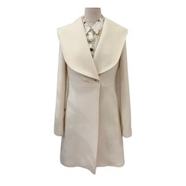 JW Anderson-Coats, Outerwear-White