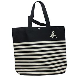 Agnès b. Borse Nero Bianco