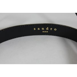 Sandro-Belts-Mustard