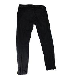 Maje-calça, leggings-Preto